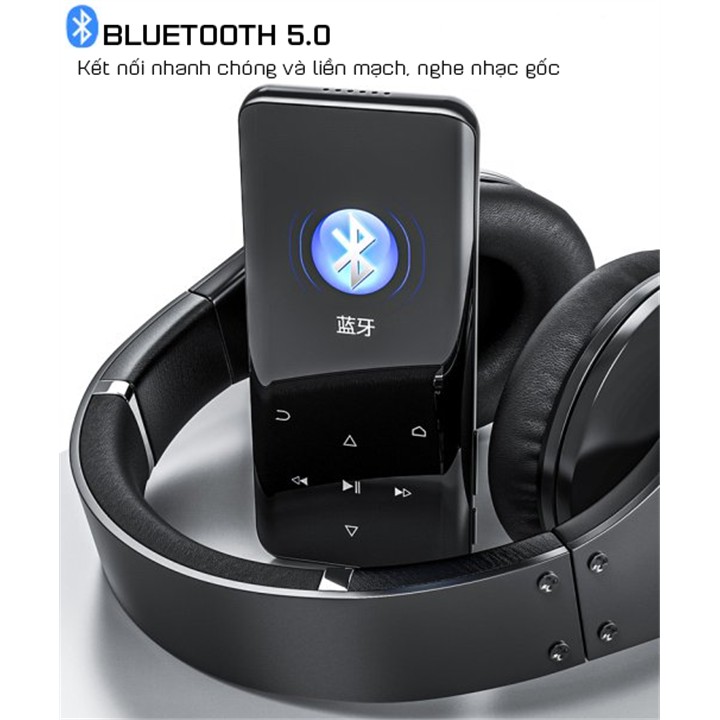 [BẢO HÀNH 1 ĐỔI 1] MÁY NGHE NHẠC KHÔNG DÂY BLUETOOTH RUIZU D25 BỘ NHỚ TRONG 16GB