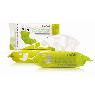 [Sỉ_lẻ] KHĂN ƯỚT CAO CẤP K-MOM HÀN QUỐC (30 cái) KM13111