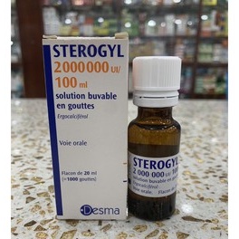 Vitamin D Sterogyl 100ml- bé từ sơ sinh tới 18 tháng của Pháp