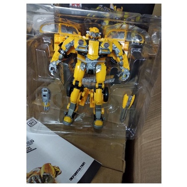 Mô hình robot transformers Bumblebee H6001-3 YS-03 Rô bốt người máy biến hình lắp ghép ô tô đồ chơi Transformer YS03