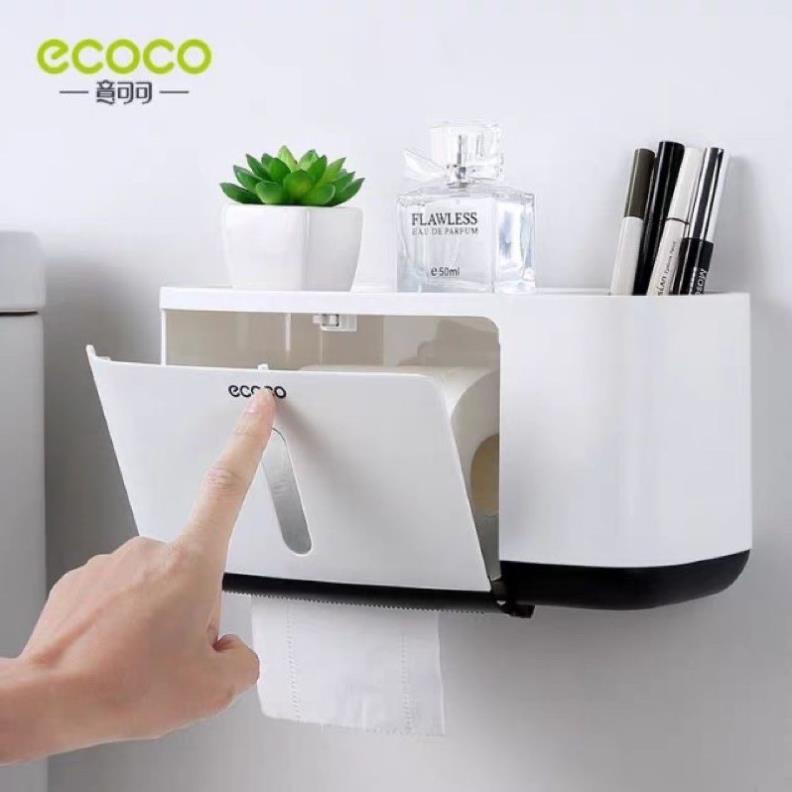 Hộp đựng giấy vệ sinh đa năng ecoco 1808