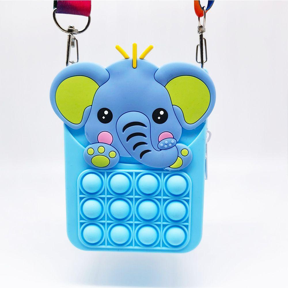 Shanhai Túi Đựng Tiền Xu Bằng Silicon Hình Voi Chống Căng Thẳng popper pops fidget pops fidget