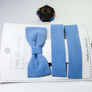 Combo 2 kẹp mái + 1 Cột tóc - Clear Sky