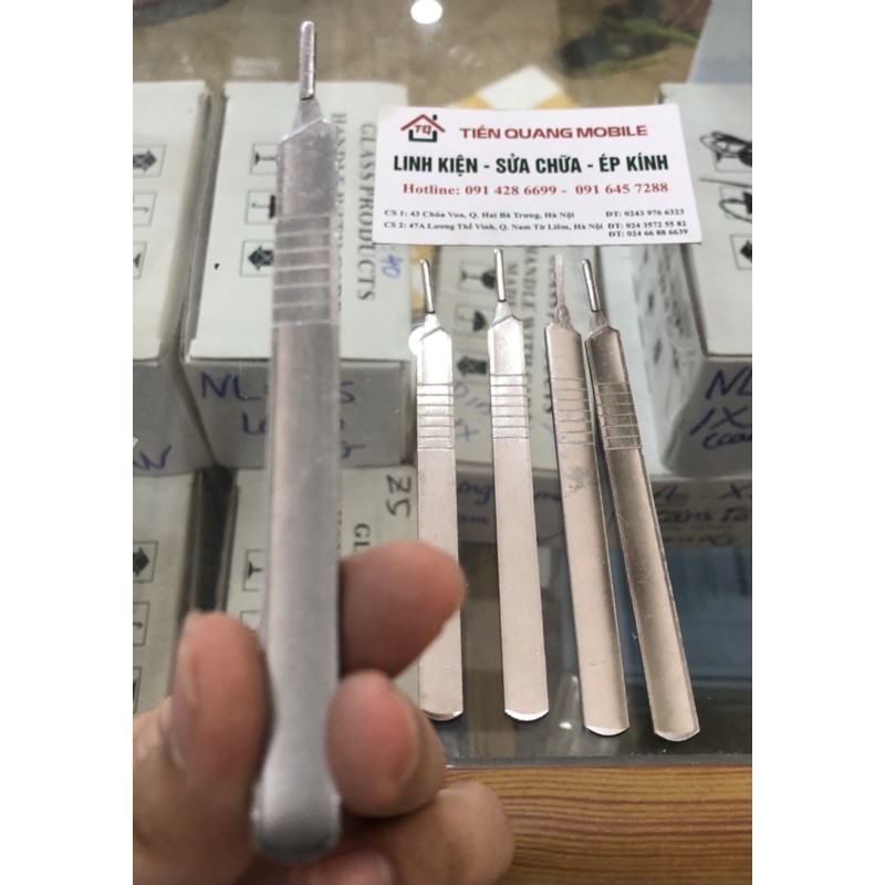 Túi dao mổ 11, 23, dao mổ cán tròn 11, dao mổ cán tròn 23