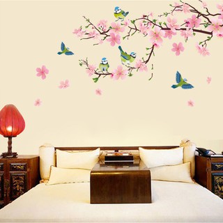 Decal dán tường hoa đào phai - DC232