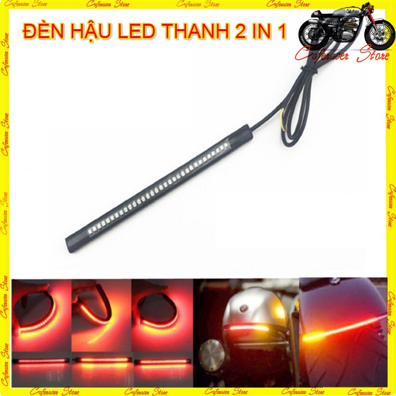 LED HẬU 2 IN 1 💎Đèn Hậu Tích Hợp Xi nhan Dạng Dây LED, bao ngầu