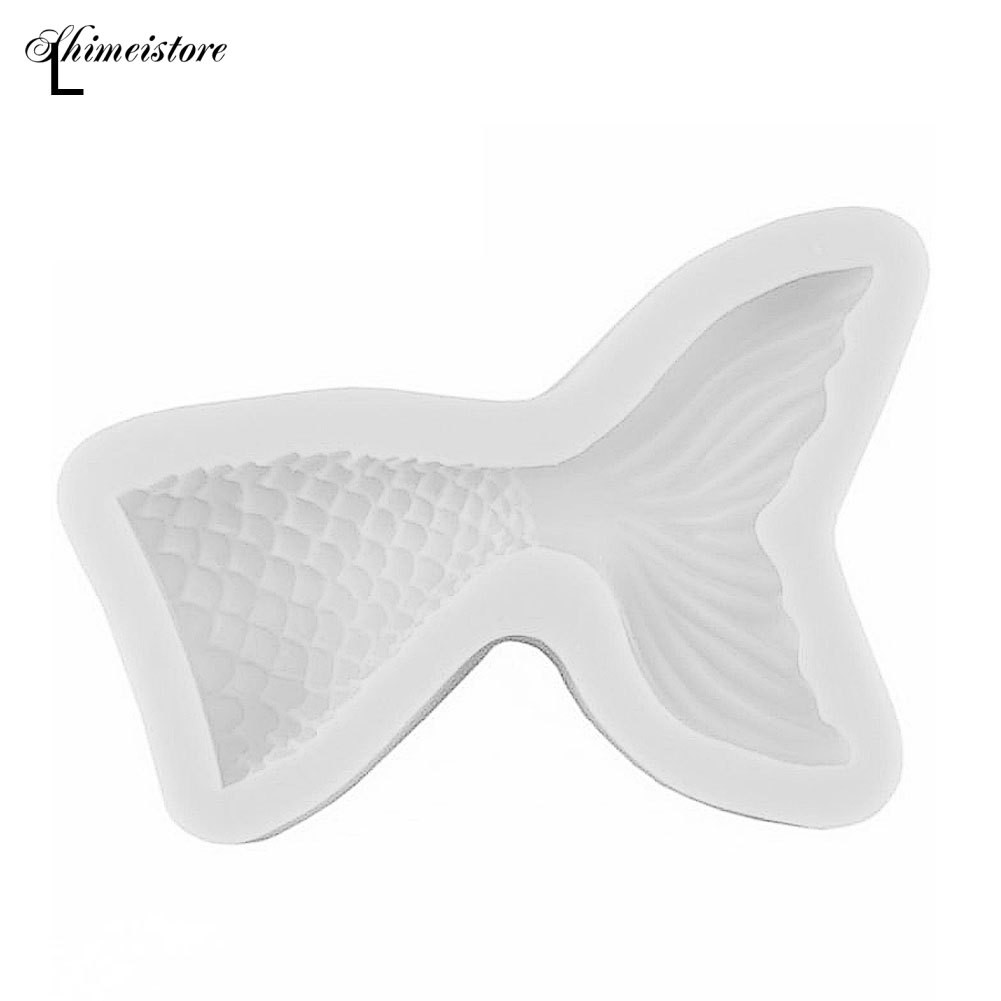 Khuôn Silicone Tạo Hình Đuôi Nàng Tiên Cá Trang Trí Bánh Kem / Làm Bánh Cupcake BG4
