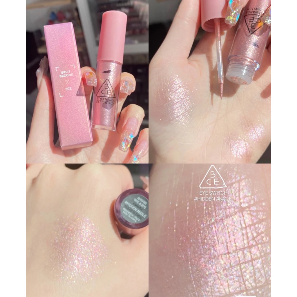 Nhũ Mắt Bắt Sáng 3CE Eye Switch #HIDDEN ANGLE 4.3g