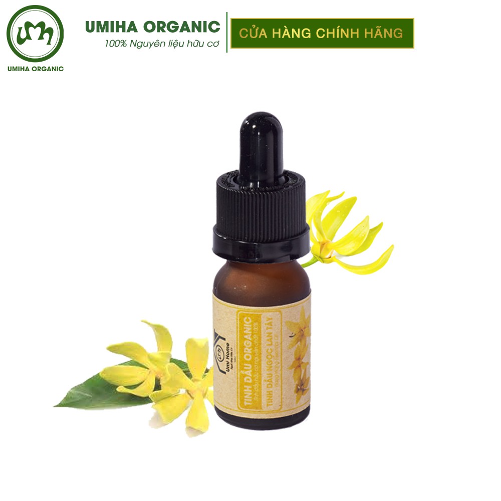 Tinh dầu Ngọc Lan Tây hữu cơ UMIHA nguyên chất | Ylang Ylang Essential Oil 100% Organic 10ml