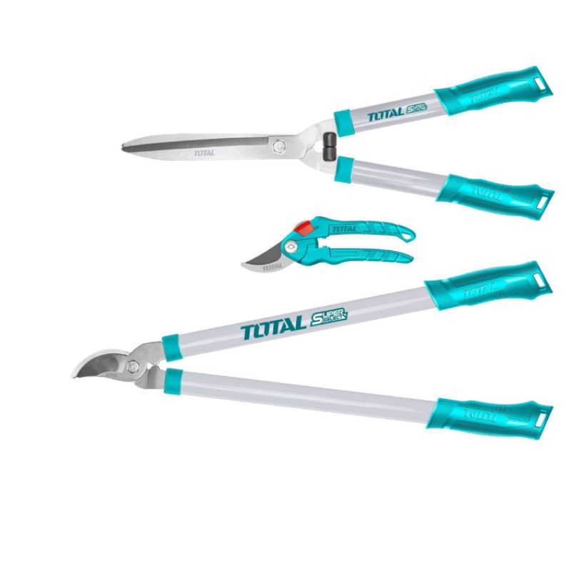 BỘ 3 KÉO LÀM VƯỜN TOTAL CẮT CÀNH HÀNG RÀO CHUYÊN DÙNG MODEL: THT1578033