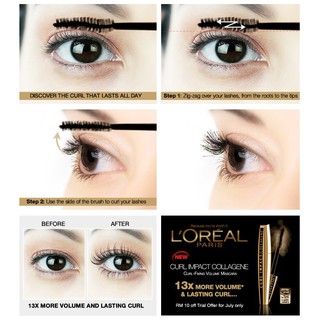 Chuốt mi Loreal Curl Impact Collagene