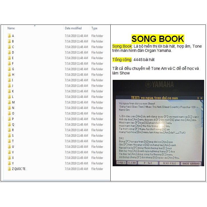 USB mini cho đàn organ yamaha PSR-S900 và S910 Style, nhạc chào, songbook, midi + Full dữ liệu làm show