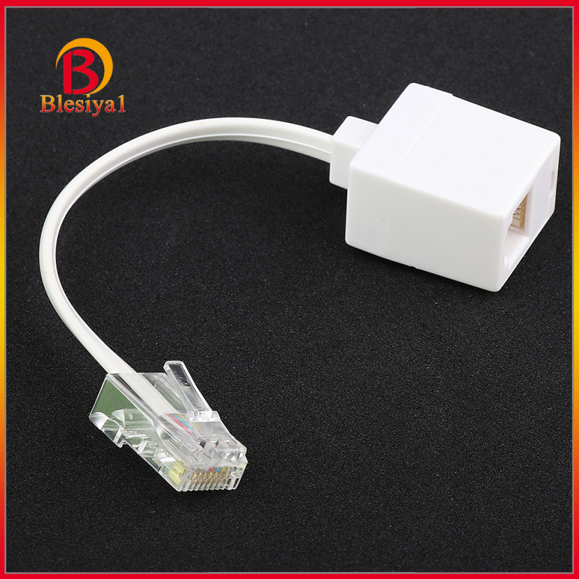 (Hàng Mới Về) Dây Cáp Chuyển Đổi Rj45 Sang Rj11 Dành Cho Điện Thoại / Nhà / Văn Phòng