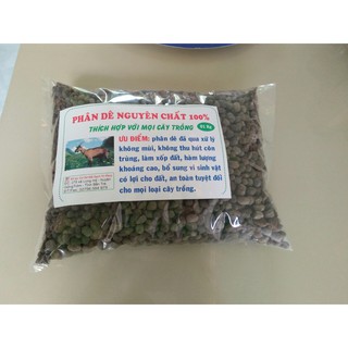 Phân dê đã qua xử lý 1kg. (Nguyên hạt)