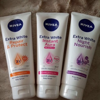 Dưỡng thể serum  nivea 180ml