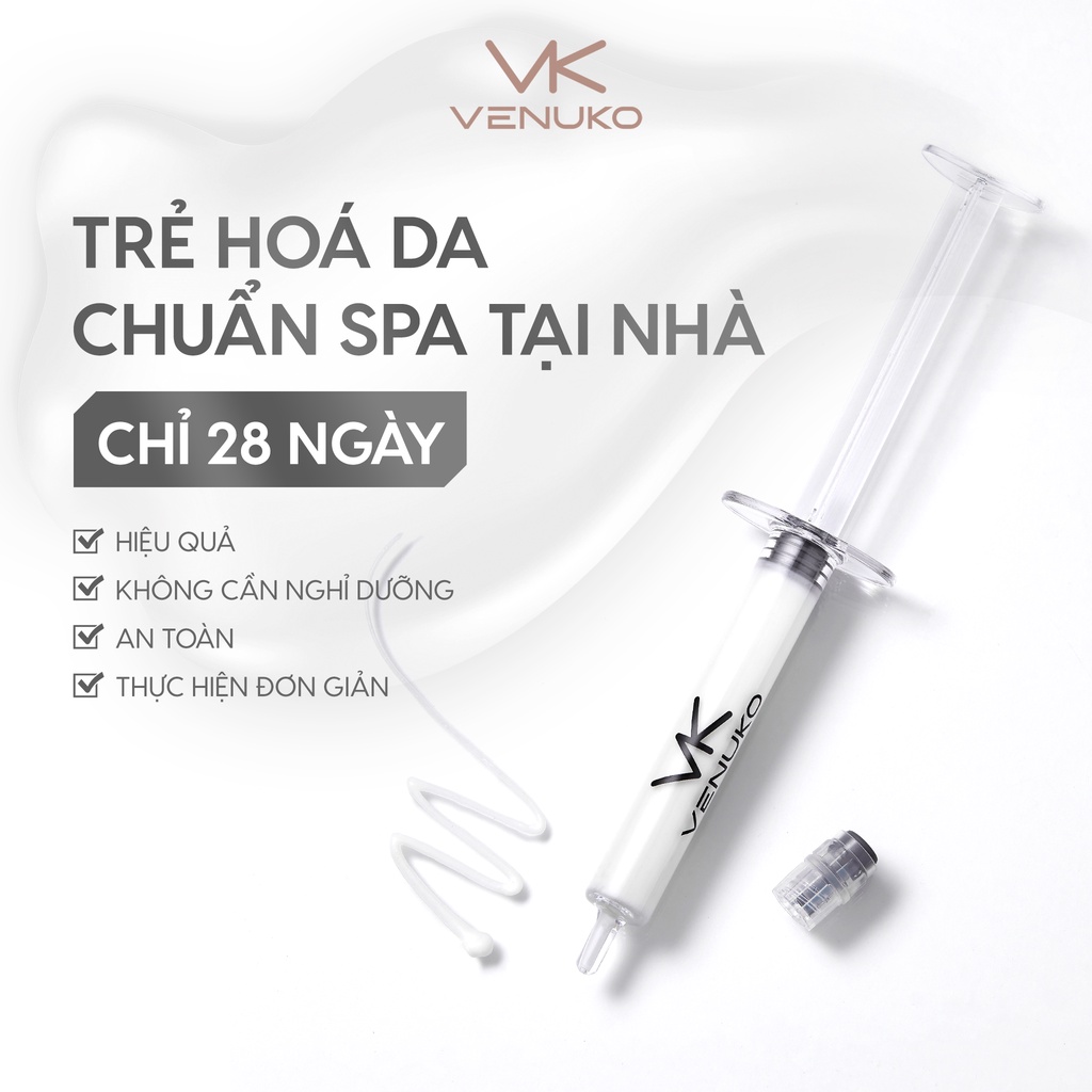 Combo Tinh chất VK8 50ml và Siêu vi kim Venutox 5ml