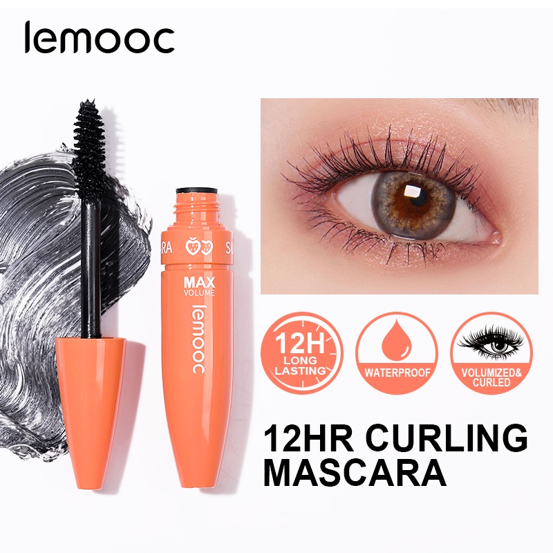 [Hàng mới về] Mascara chải dài lông mi LEMOOC chống thấm nước lâu trôi dành cho trang điểm