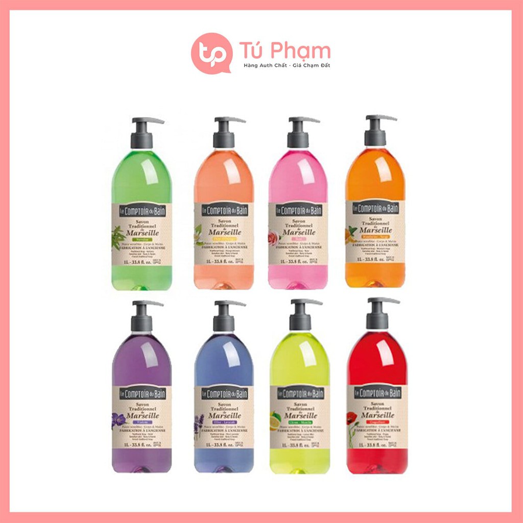 Sữa Tắm le Comptoir du Bain Savon Traditionnel de Marseille 1000ml