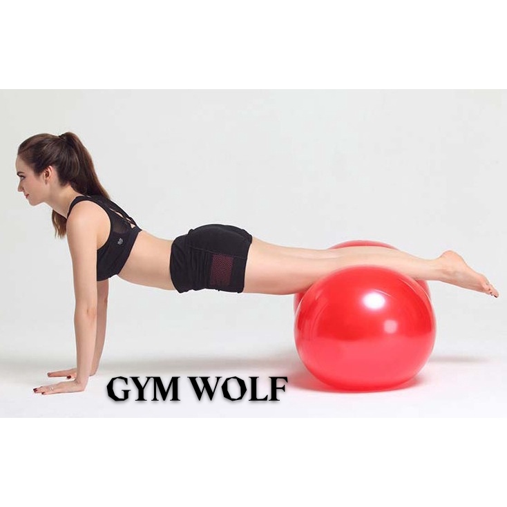 Bóng Tập Gym, Yoga Cao Cấp Hỗ Trợ Tăng Cường Dẻo Dai, Dày 2mm (Tặng Kèm Bộ Thổi)