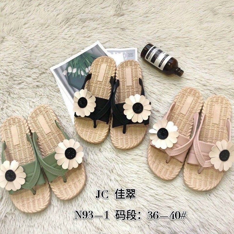 Dép kẹp nữ tông nữ hình hoa cúc sale 50%