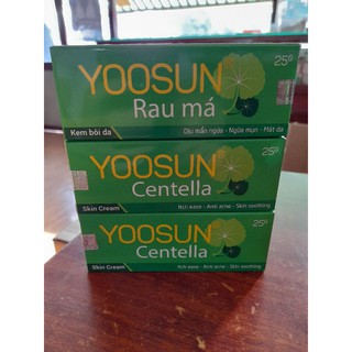 Yoosun Rau Má(Dịu mẩn ngứa,ngừa mụn,mát da).Típ 25g