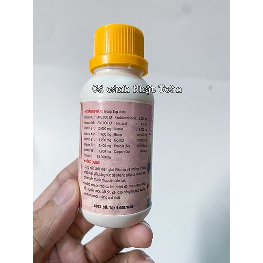 BỔ SUNG VITAMIN AOEWA CHO CÁ CẢNH