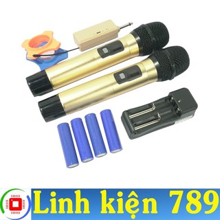 Micro không dây đa năng bộ 2 mic