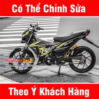 Tem Trùm Raider Fi Đen Vàng Brisk