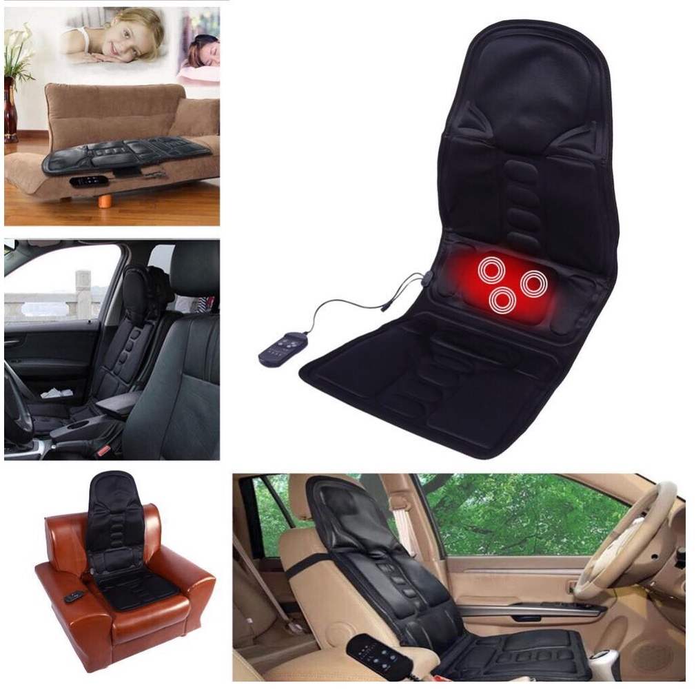 Nệm ghế xe hơi massage.Đệm ngồi cho oto massage.