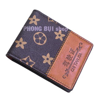 Ví Nam Mini Chất Da PU Cao Cấp, Hoa Văn Trang Trọng Hàng Nội Địa Trung Quốc Dùng Rất Tốt