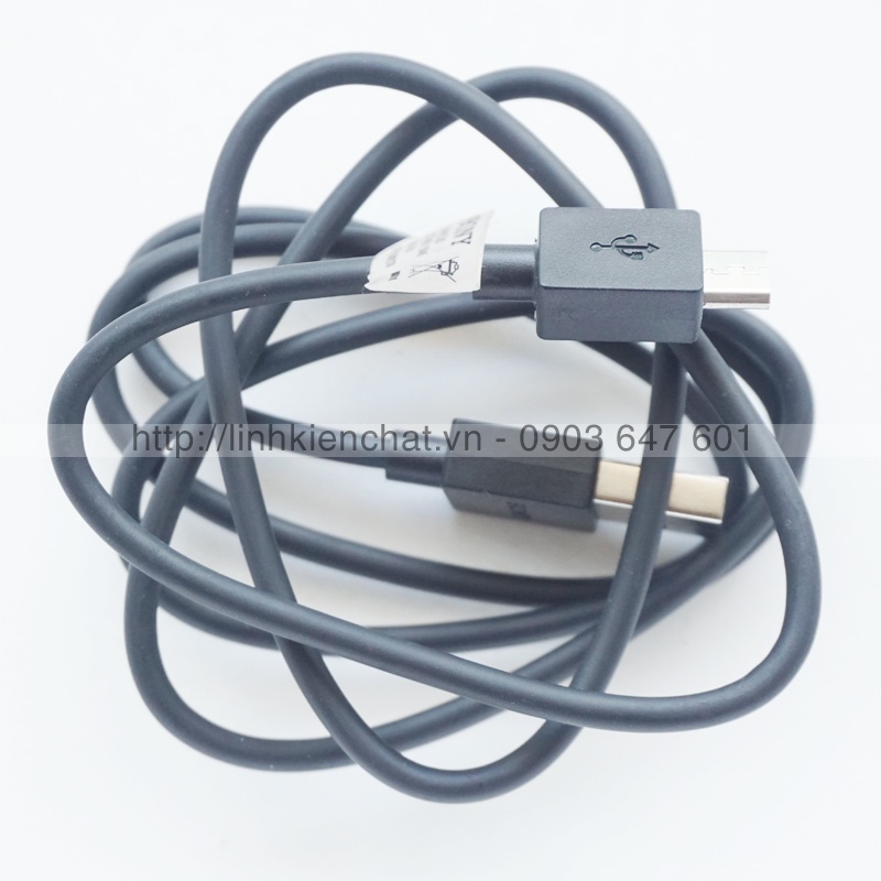 Dây Cáp Sạc Sony microUSB EC803 Zin - Hàng nhập Khẩu