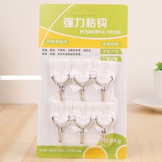 Combo 12 MÓC DÁN TƯỜNG, MÓC DÁN