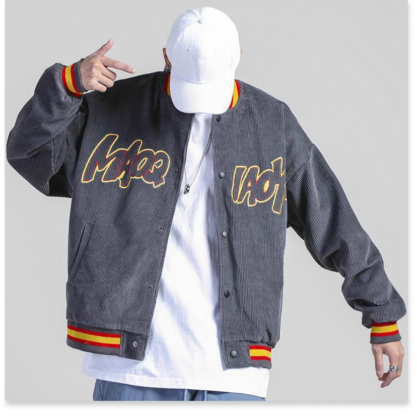 ÁO KHOÁC NHUNG BOMBER UNISEX NAM NỮ KHÁNH AN FASHION