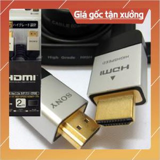 Cáp hdmi sony 1.4-3d ethernet dlc-he20hf high speed