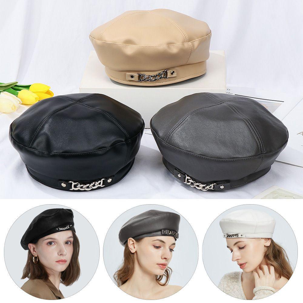 Mũ Beret Màu Sắc Nhã Nhặn Thời Trang