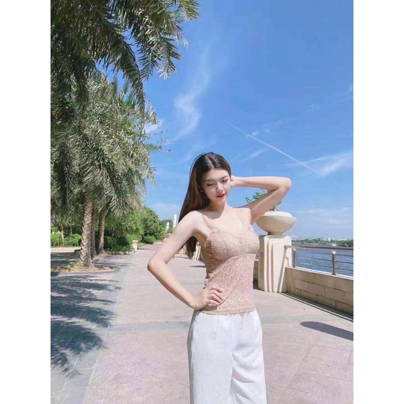 Áo Lót Nữ . Áo Bra Ren Mút Nâng Ngực Dáng Dài . pust up đỉnh nha bđ38