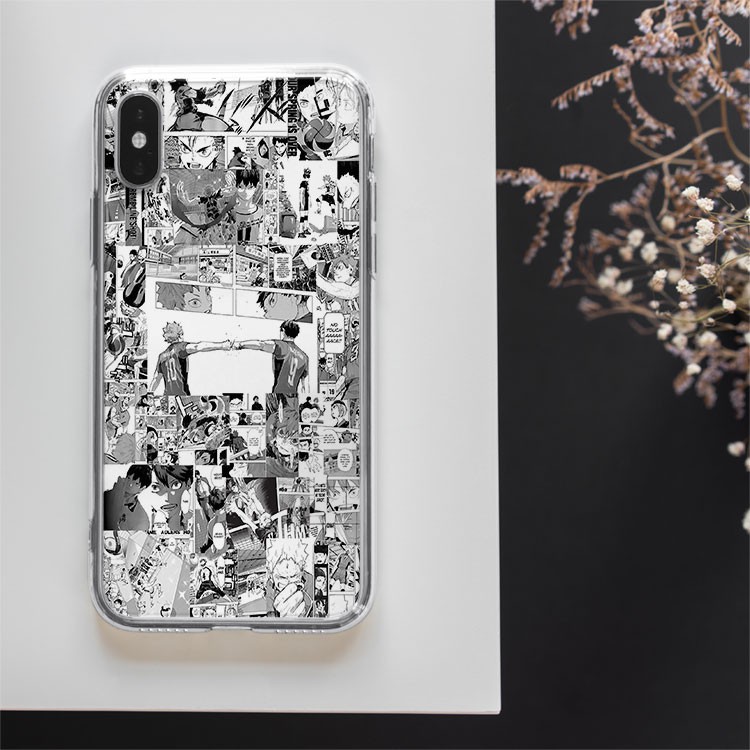 Ốp lưng iphone silicon Haikyuu manga collage 2 truyện tranh  cho IP5 đến IP 12 pro max PAP20210996
