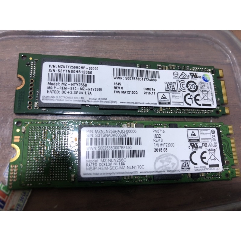 Ổ cứng SSD sam sung 256Gb, 512Gb M2 2280 đã qua sử dụng