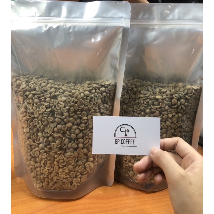 Hạt cà phê nhân xanh  ARABICA  cafe rang mộc, hạt cà phê arabica Cầu Đất S18, arabica sàn 18