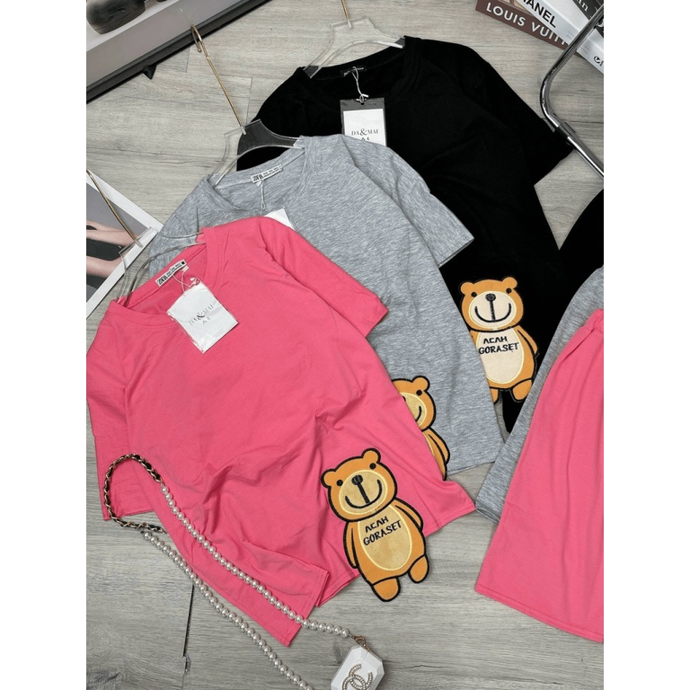 SÉT BỘ GẤU CHẤT THUN LẠNH CO GIÃN CAO CẤP TP MẶC NHÀ KẾT HỢP ĐI CHƠI ĐƯỢC