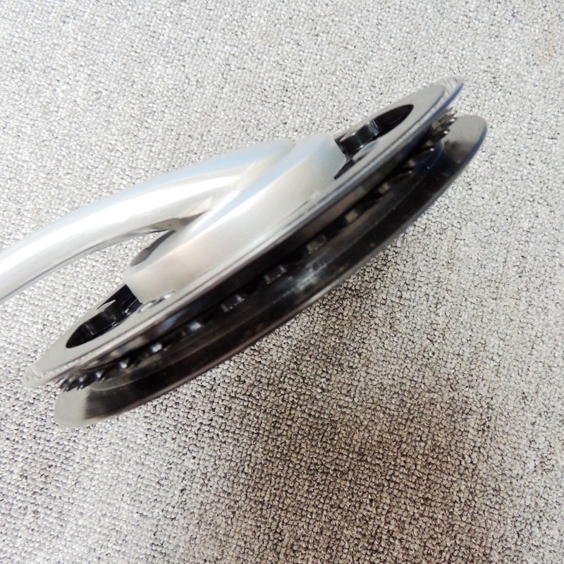 Bộ Đùi Dĩa  42 Răng ,Dài 165mm Chất Nhôm Cho Xe Đạp Fixed Gear , Tuaring