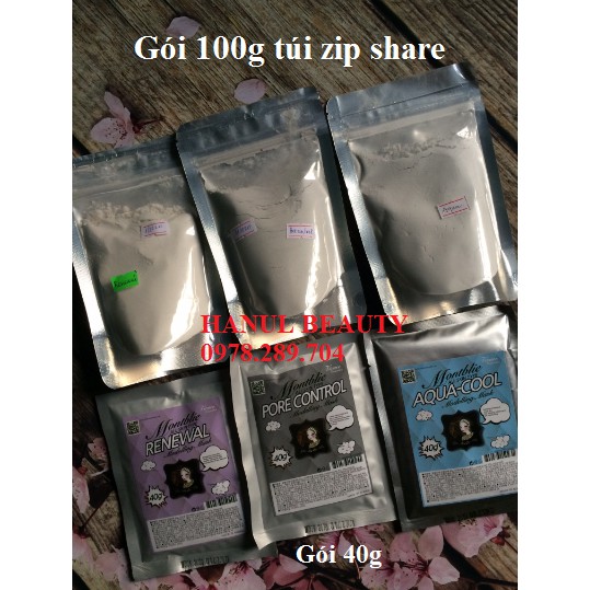 100G Mặt nạ dẻo spa MONTBLIE Vivace Modeling Mask Hàn Quốc