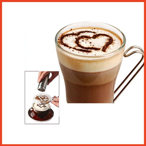 Bộ 16 miếng khuôn tạo hình cà phê Cappuccino Coffee