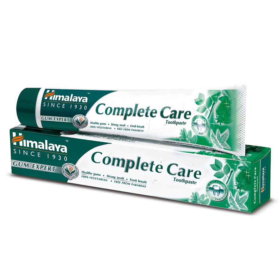 Combo 3 tuýp kem đánh răng bảo vệ nướu Himalaya Complete Care Toothpaste 100g/ tuýp