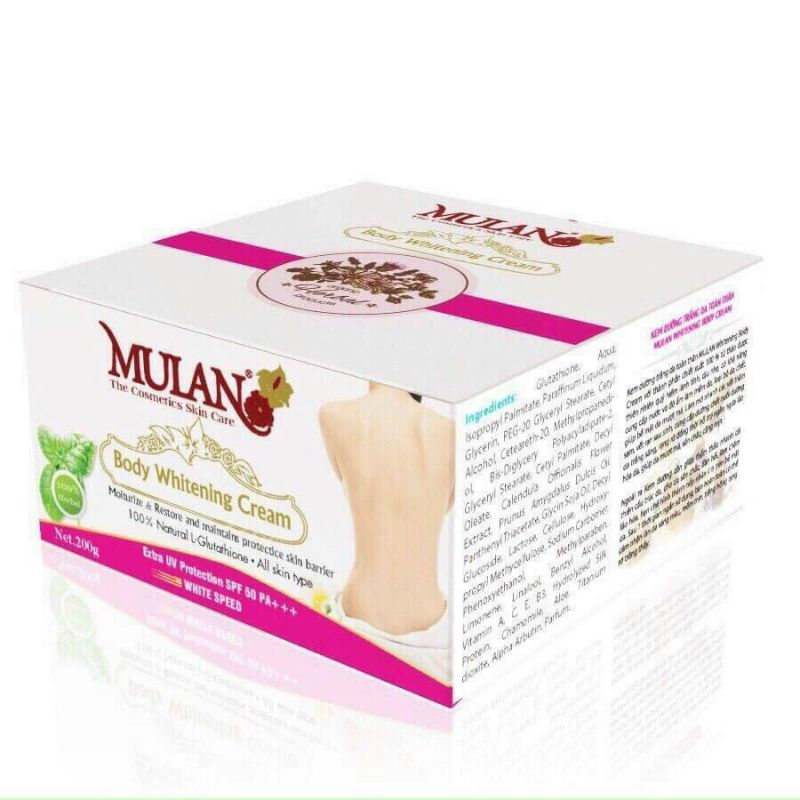 Kem dưỡng body -Mulan