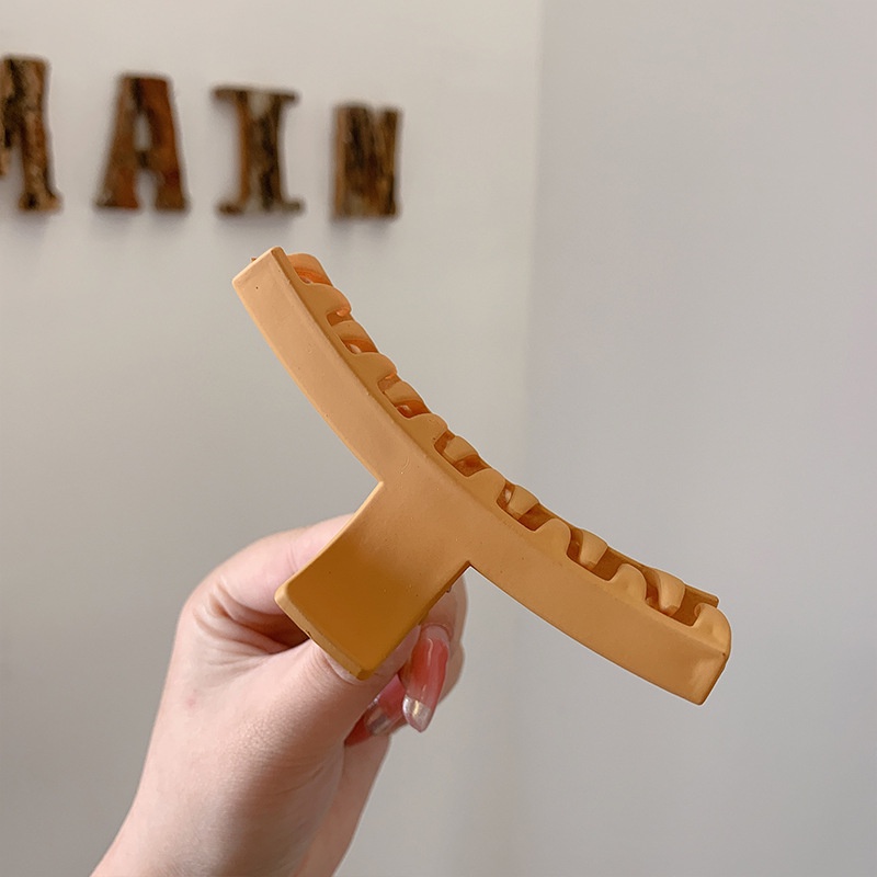 Kẹp Tóc Hình Cá Mập Cỡ Vừa Thời Trang Thu Đông Hàn Quốc Cho Nữ