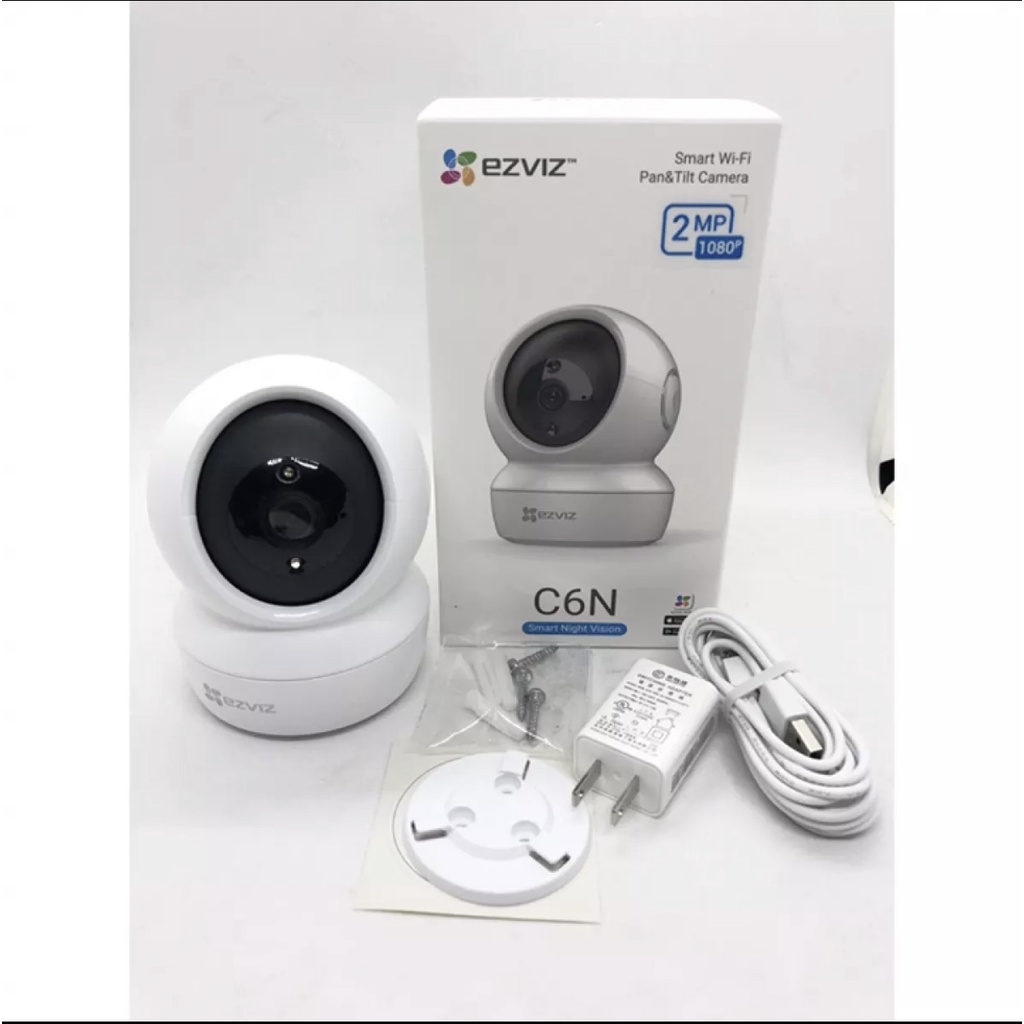 Camera EZVIZ C6N 4M 2k Xoay 360 Độ- Đàm Thoại 2 Chiều- Báo Động Chống Trộm- Wifi Trong Nhà Chính Hãng
