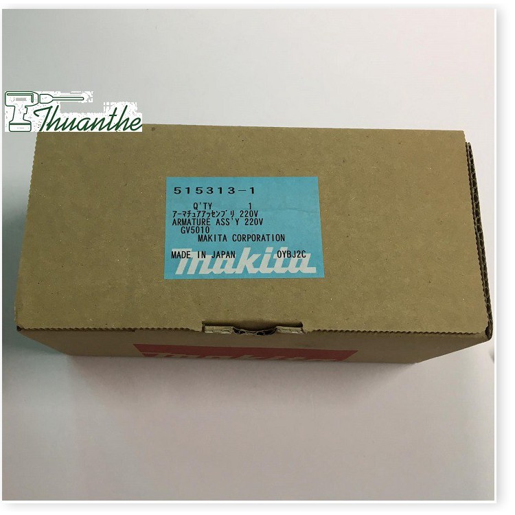 Roto máy đánh bóng Makita GV6010 chính hãng mã 515313-1 tặng kèm cặp chổi than