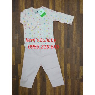 Bộ dài tay lullaby bé gái