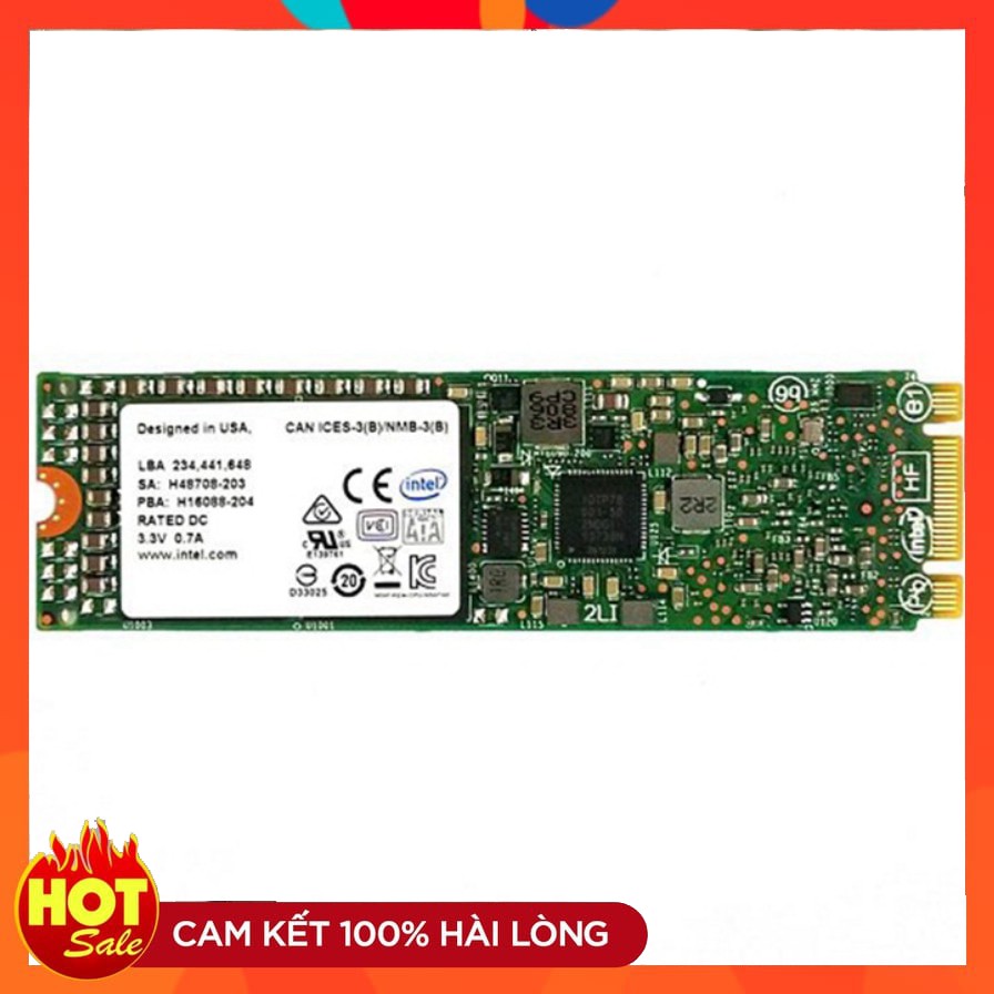 Ổ cứng SSD intel 180GB 540S M.2 SATA